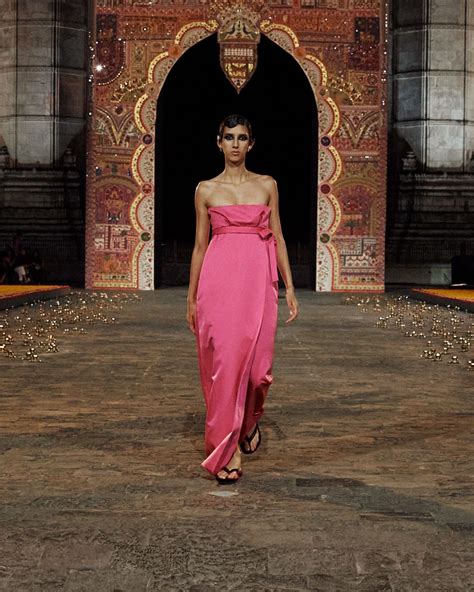 dior mumbai vogue runway|Dior Mumbai dress.